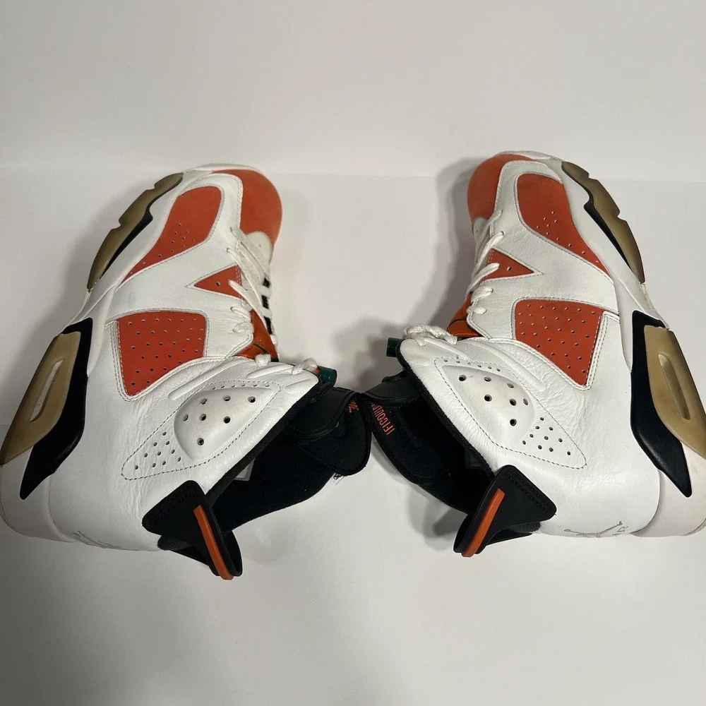 Air Jordan 6 Retro Gatorade Size 10.5 Basketball Shoe